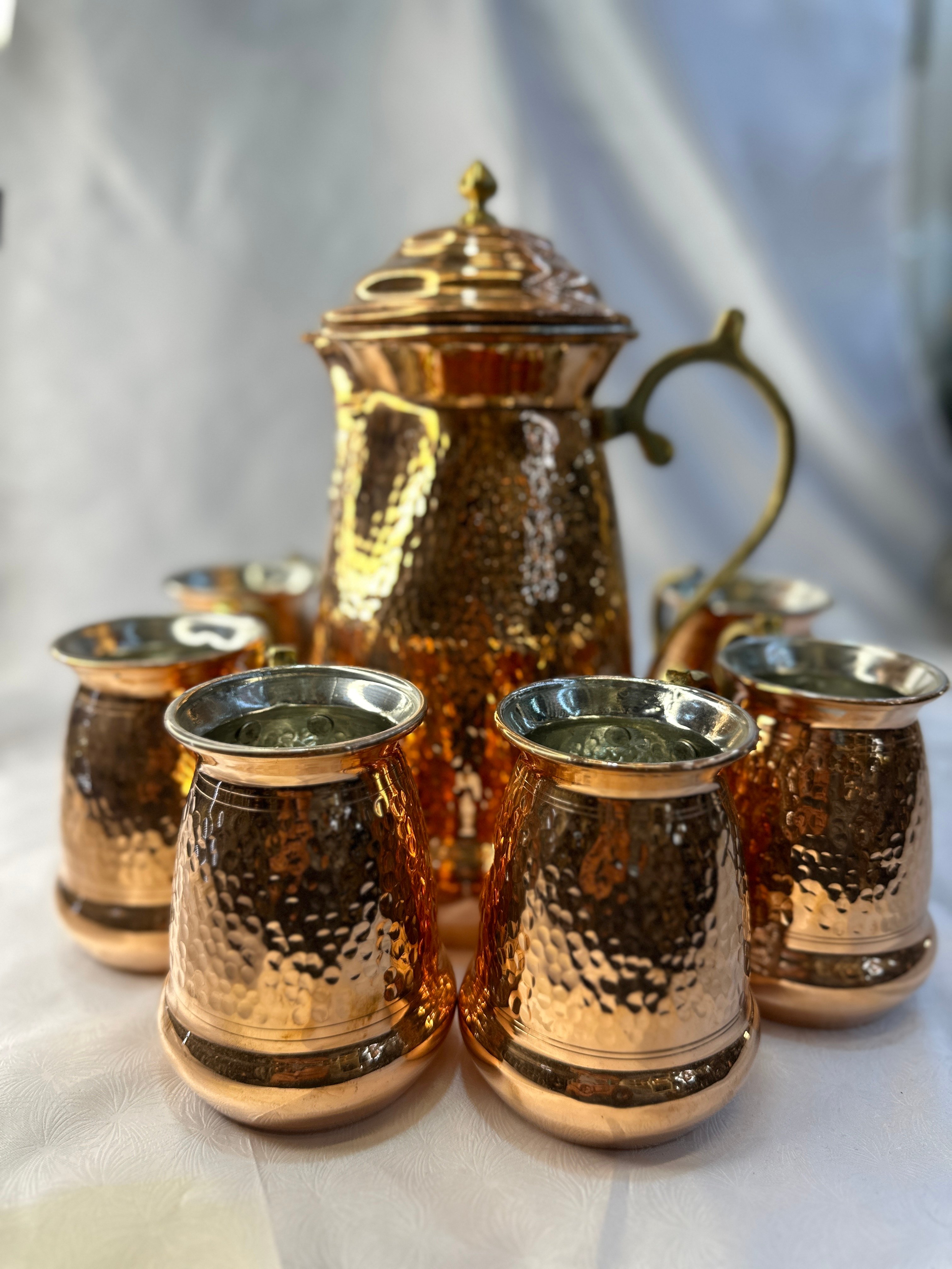 EL DÖVMESİ MARAŞ BAKIR AYRAN SETİ