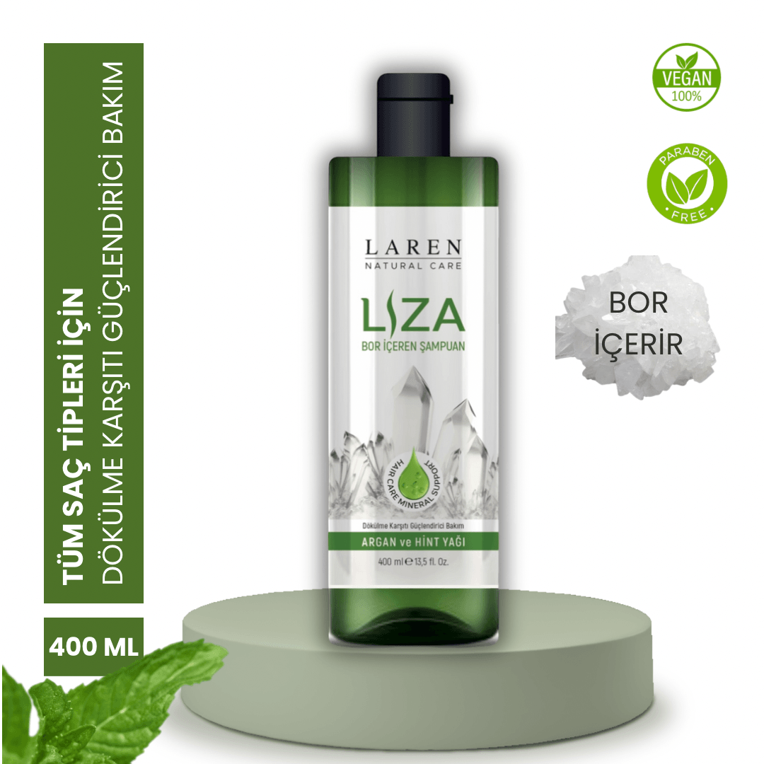 Liza Bor İçeren Şampuan 400 ml