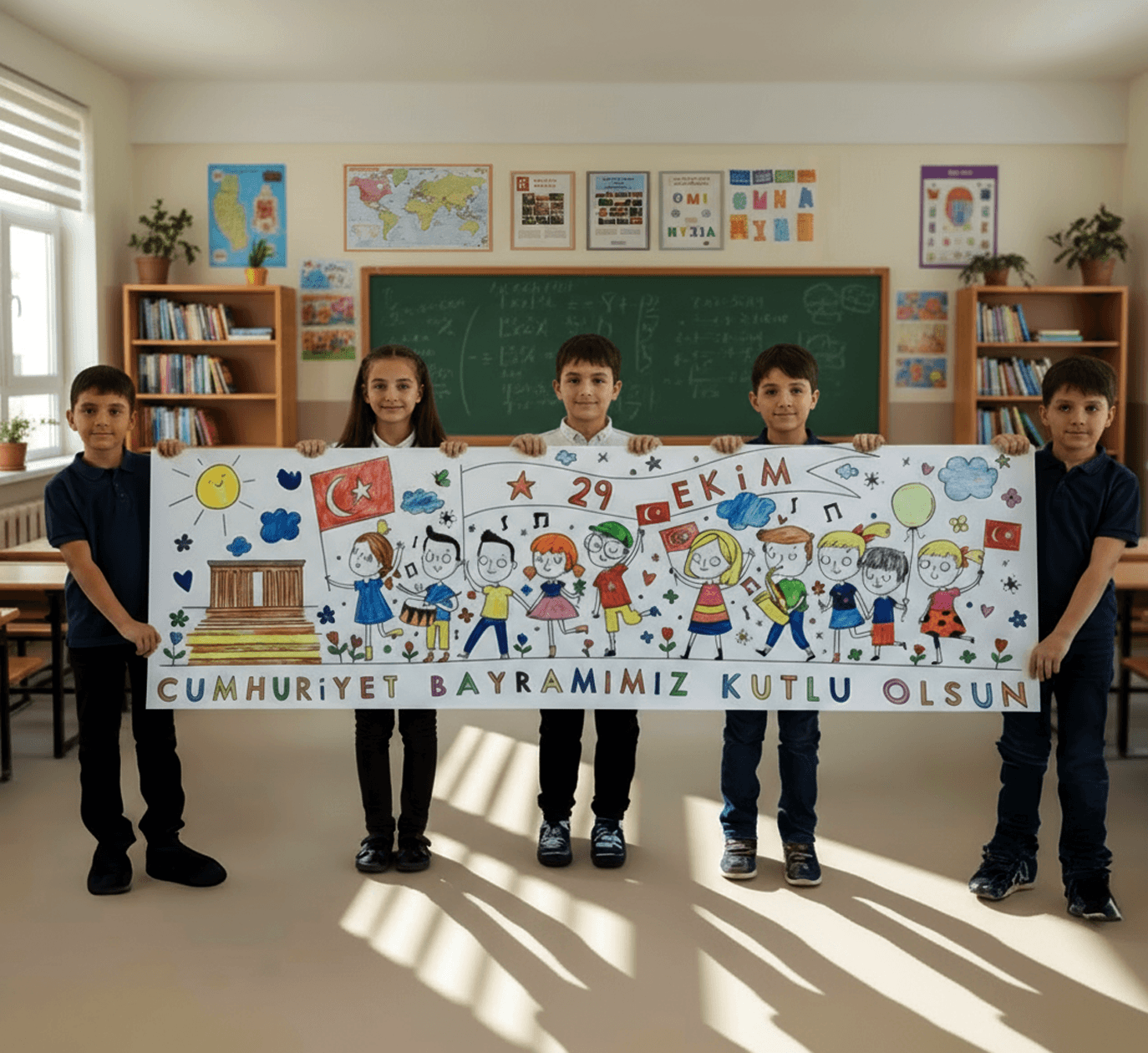 29 Ekim Boyama Kağıdı
