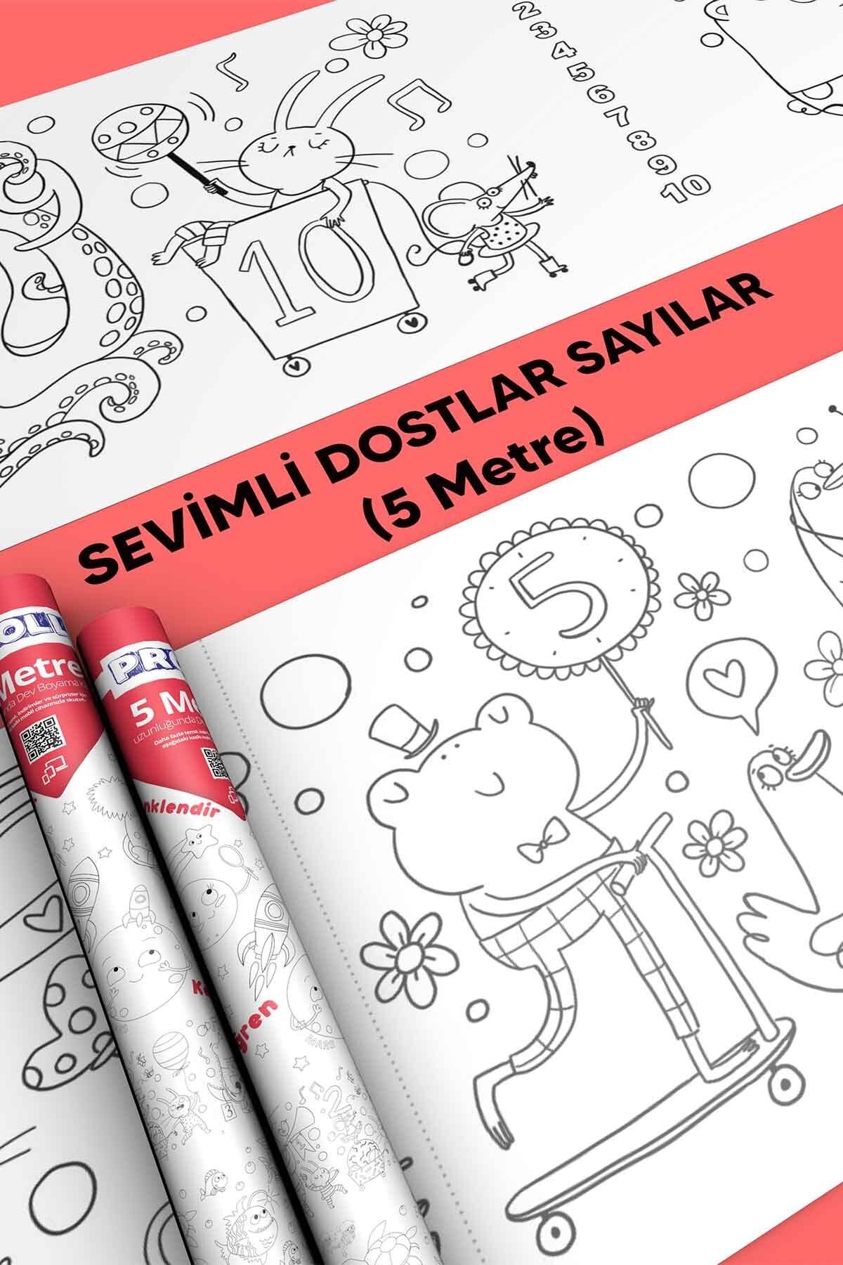 Sayılar Boyama Kağıdı