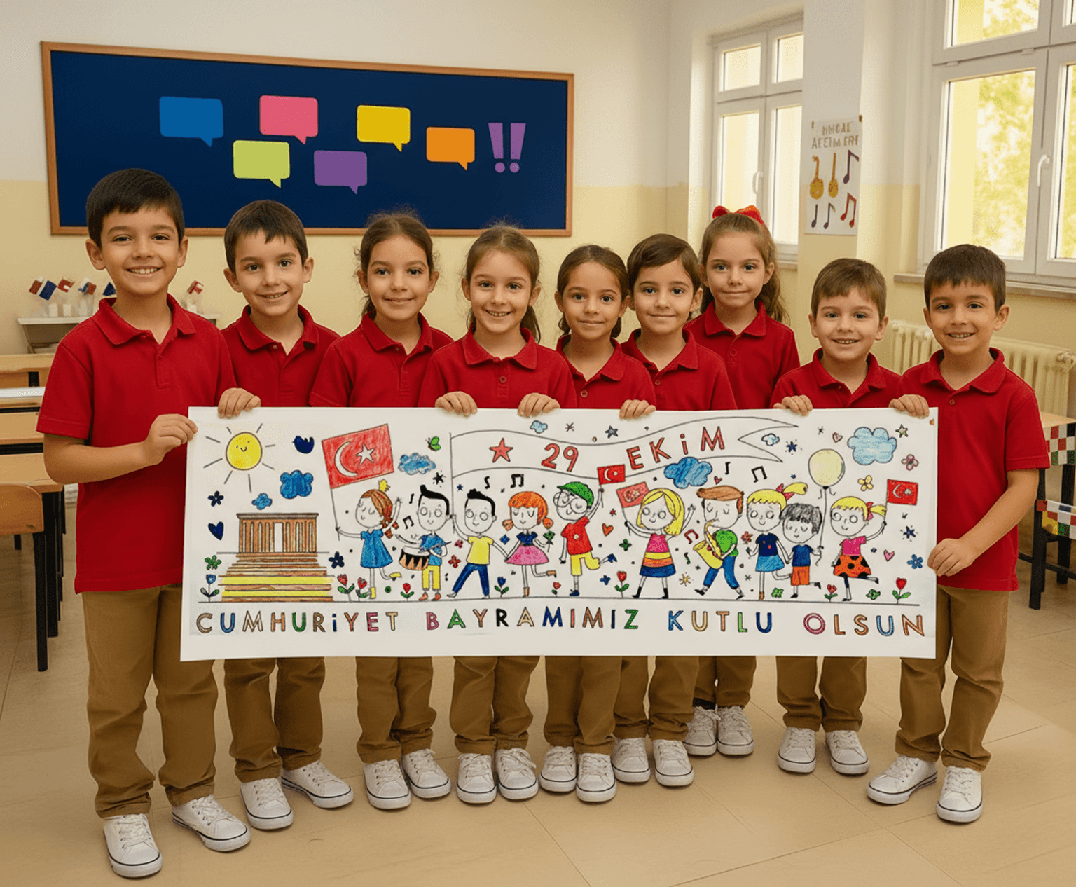 29 Ekim Boyama Kağıdı