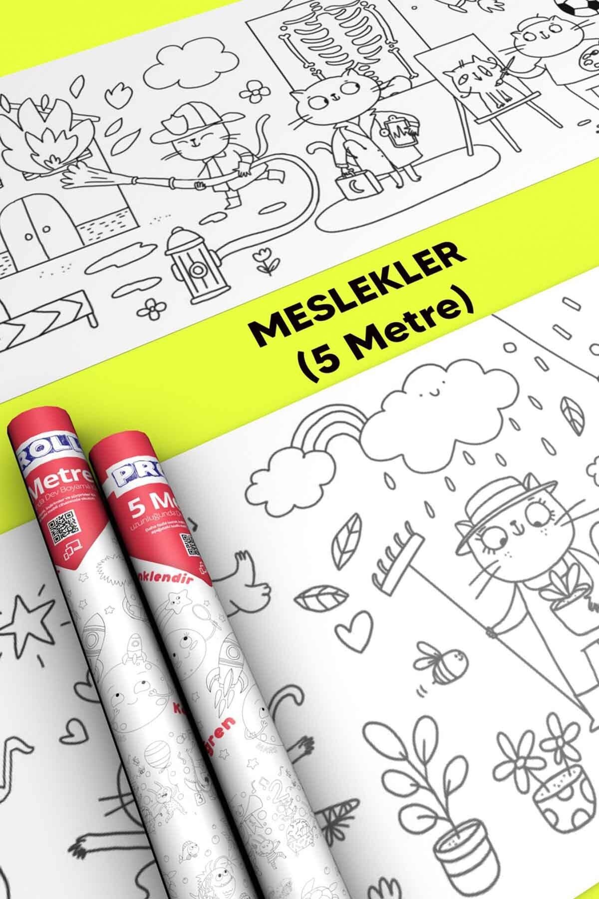 Meslekler Boyama Kağıdı