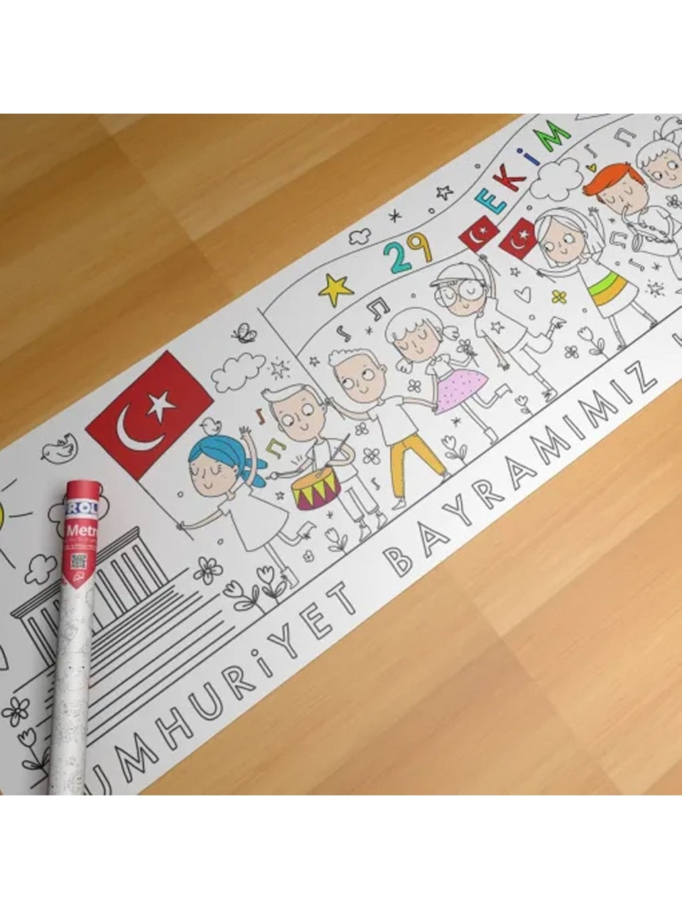 29 Ekim Boyama Kağıdı