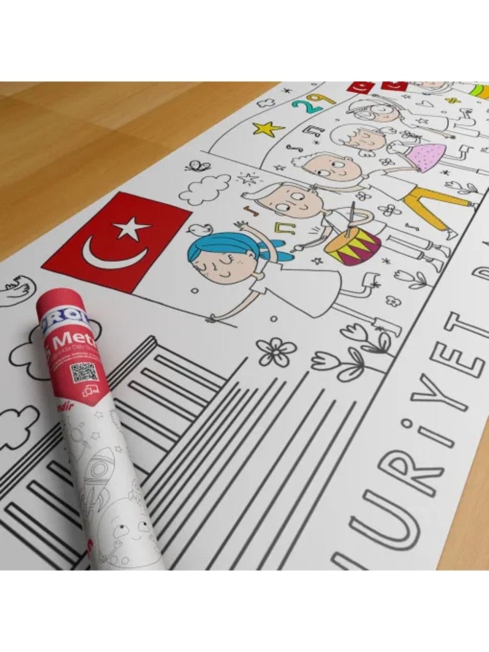 29 Ekim Boyama Kağıdı