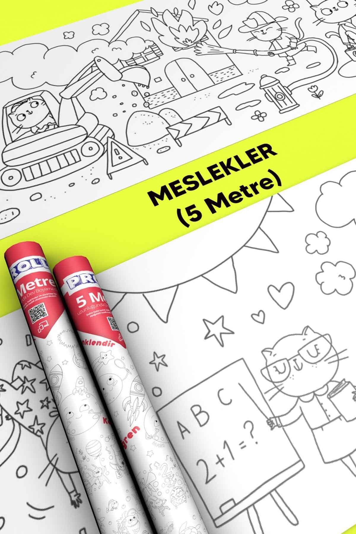 Meslekler Boyama Kağıdı