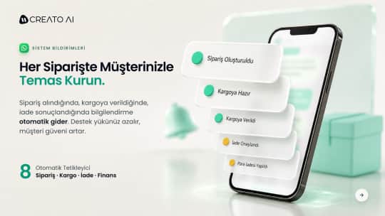CREATO AI ⚡︎ WhatsApp Pazarlama ekran görüntüsü 7