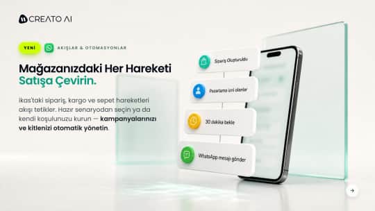 CREATO AI ⚡︎ WhatsApp Pazarlama ekran görüntüsü 2