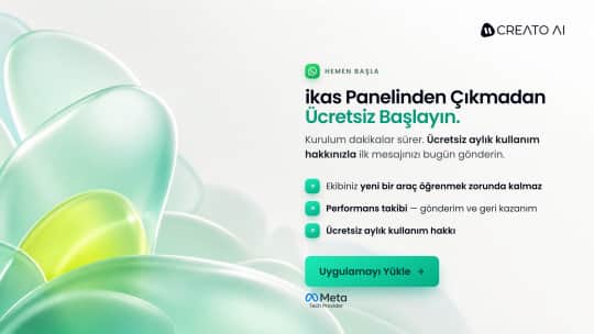 CREATO AI ⚡︎ WhatsApp Pazarlama ekran görüntüsü 9