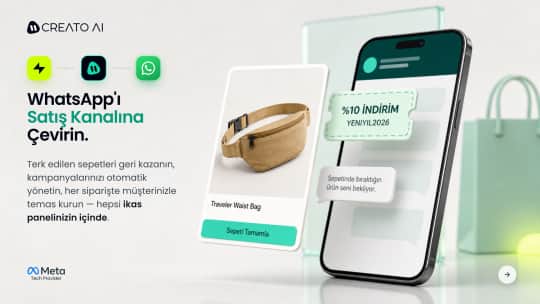 CREATO AI ⚡︎ WhatsApp Pazarlama ekran görüntüsü 1