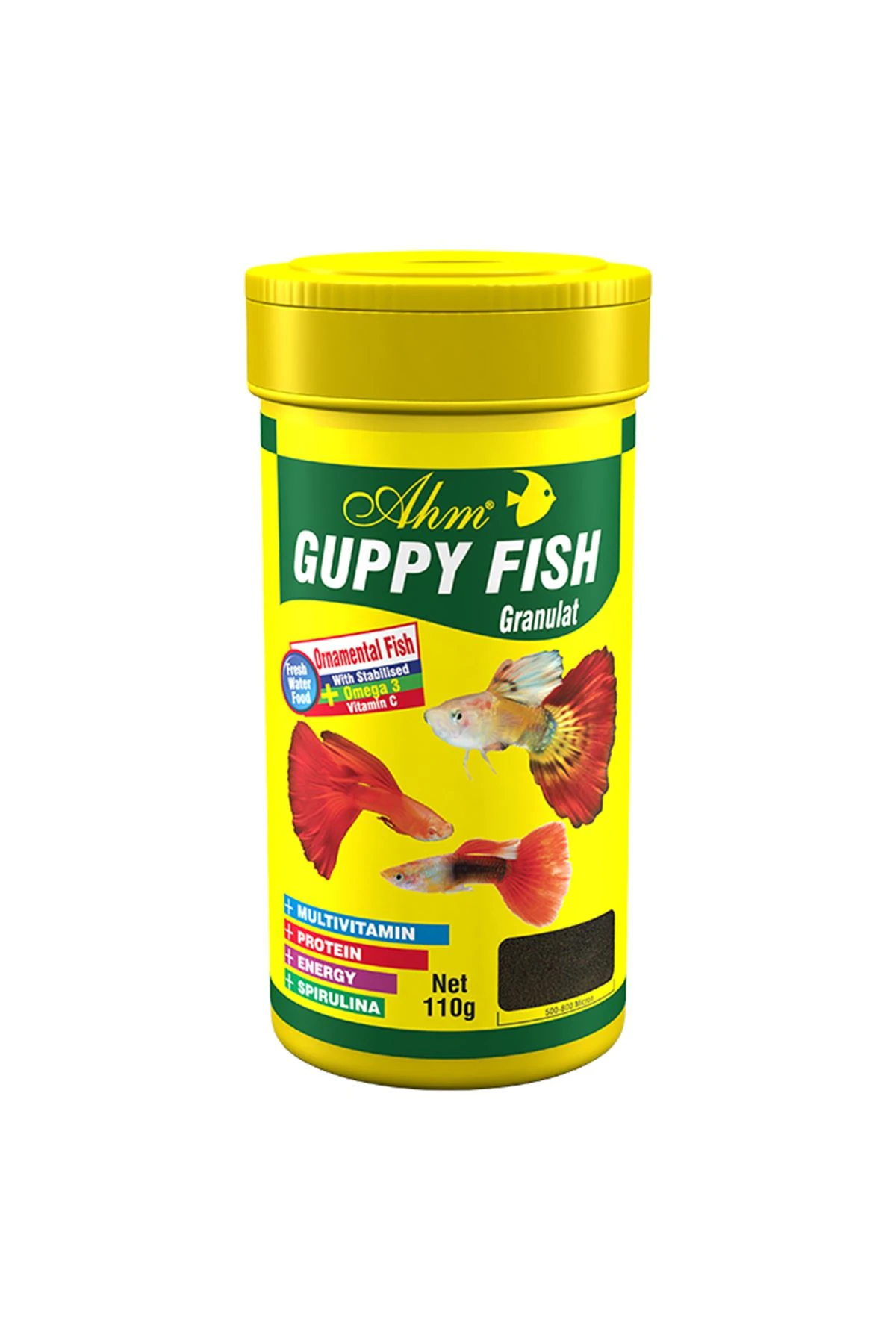Ahm Guppy Fish Granulat 100 Ml