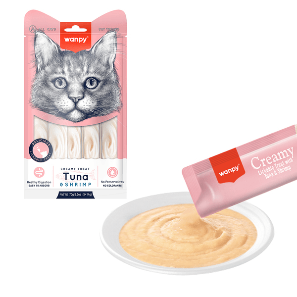 Wanpy Ton&Karides Krema Ödülü 5x14gr - 12 Paket