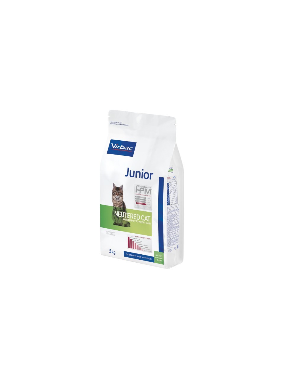 Virbac Junior Neutered Kuru Kedi Maması 3kg