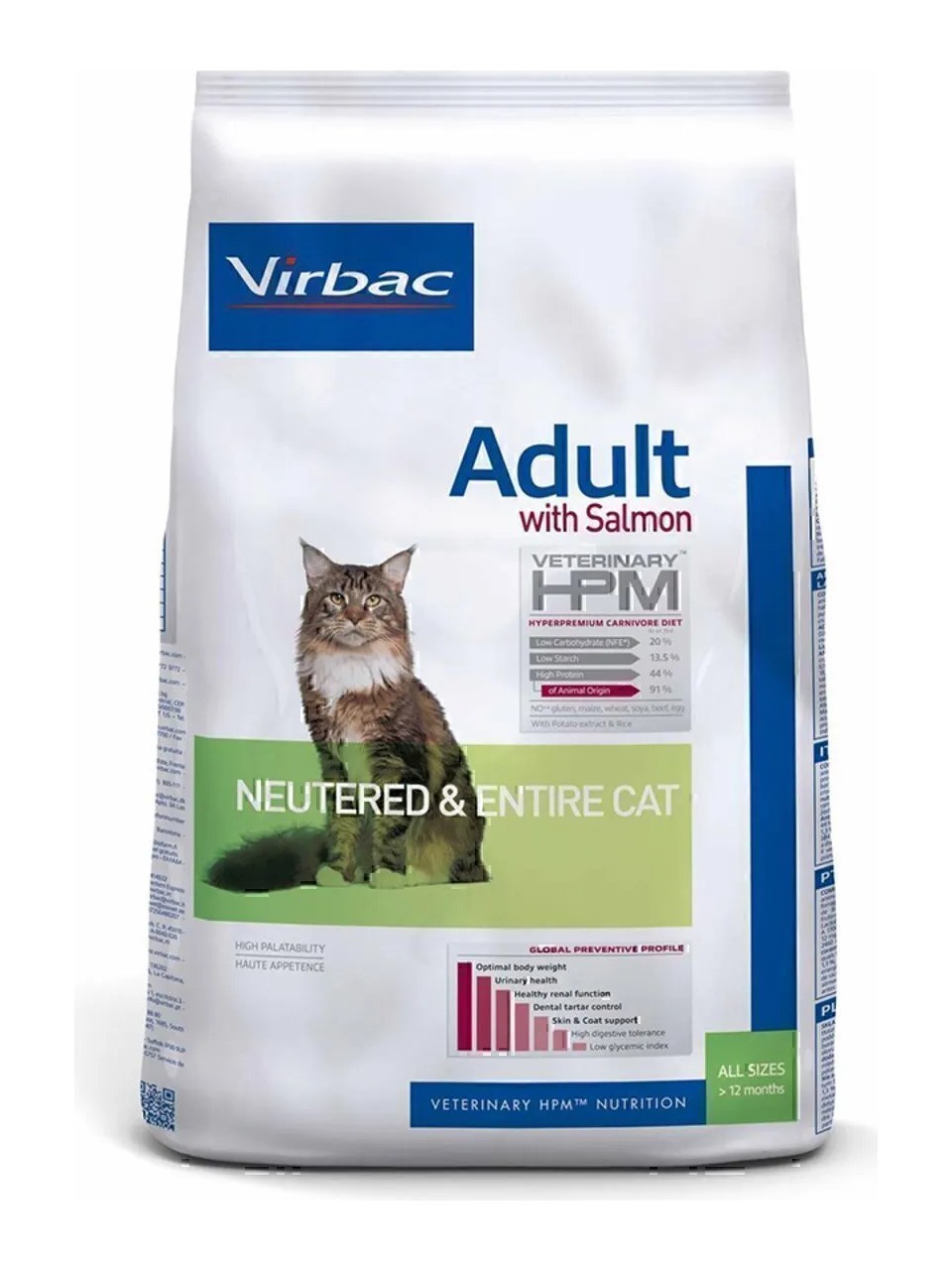 Virbac Adult Cat Salmon Neutered & Entire 7 kg
