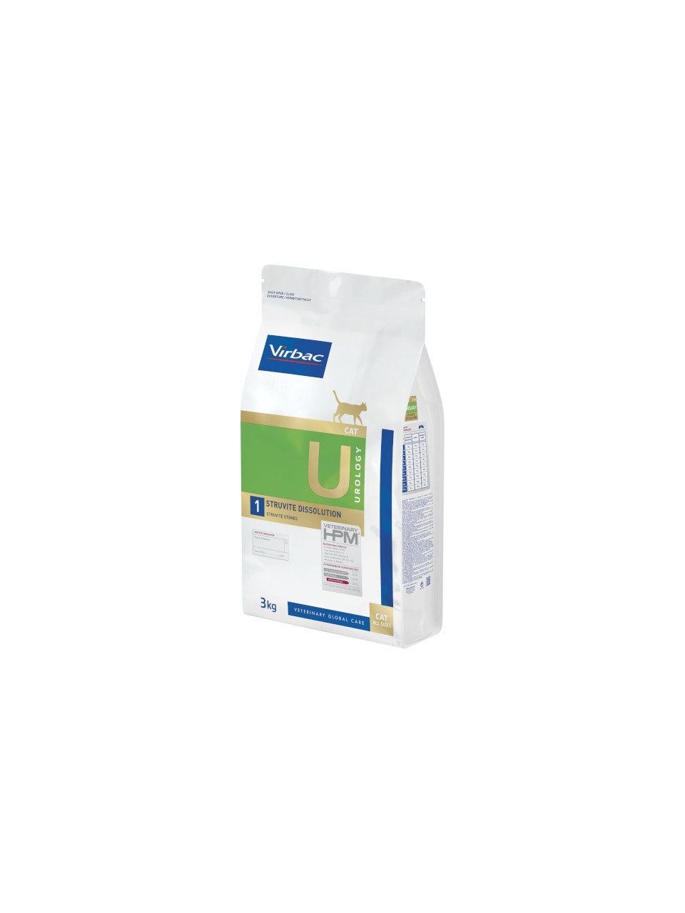 Virbac Urology - Struvite Dissolution (U1) Kedi Kuru Maması 3 kg