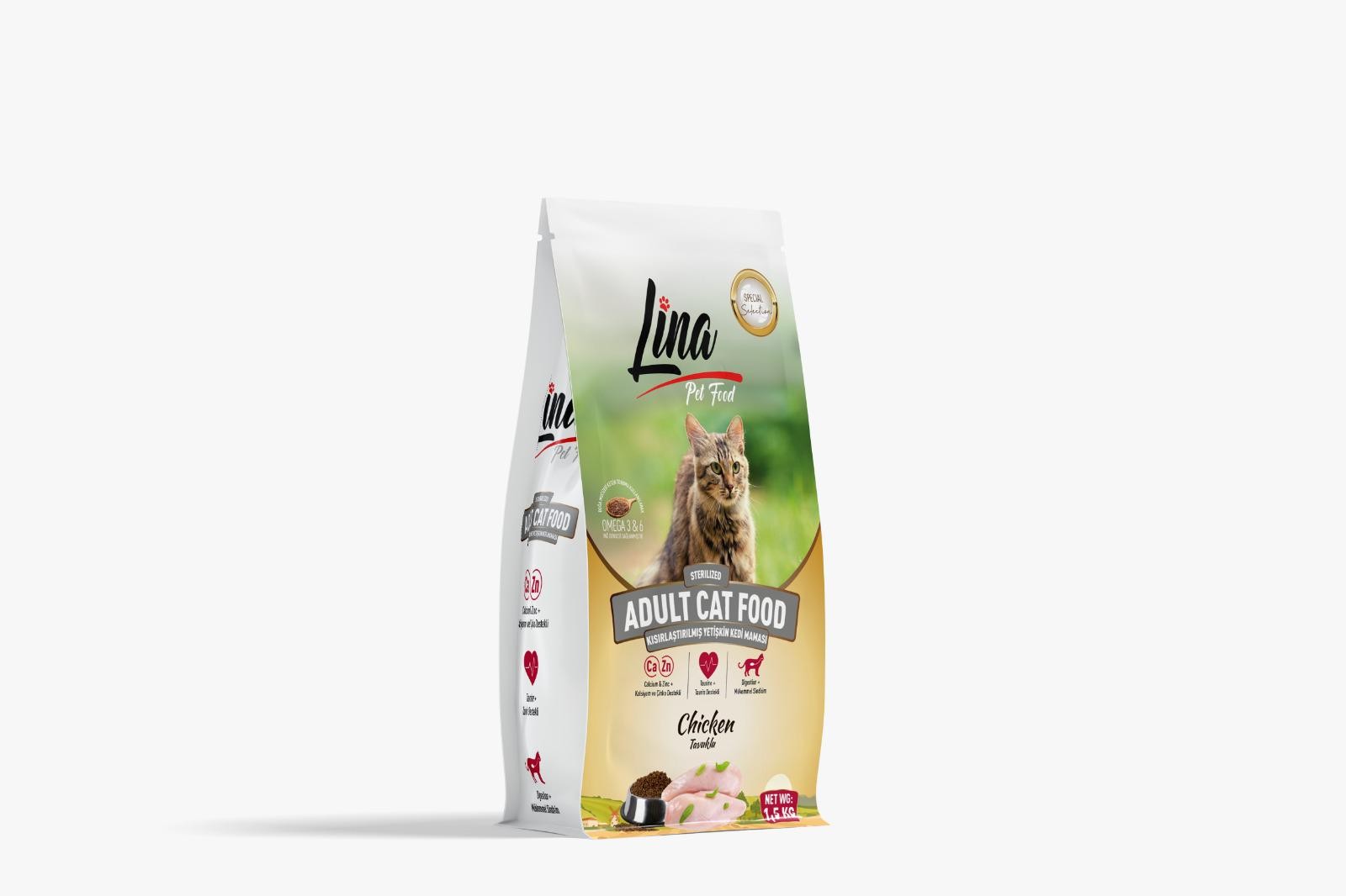 Lina Premium Kısır Kedi Maması 15 Kg
