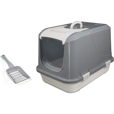 Çınar XXL Kapalı Kedi Tuvaleti 6'lı