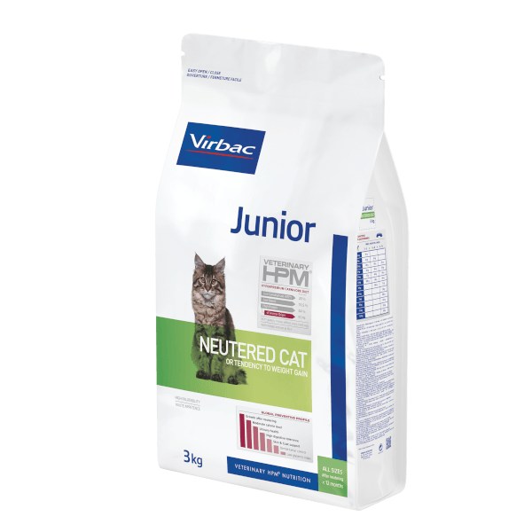 Virbac Junior Neutered Kuru Kedi Maması 3kg
