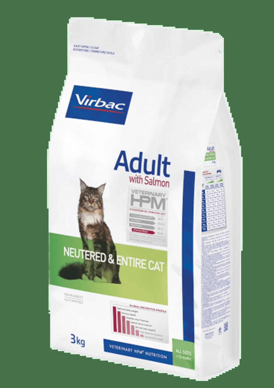 Virbac Adult Cat Salmon Neutered & Entire 3 kg