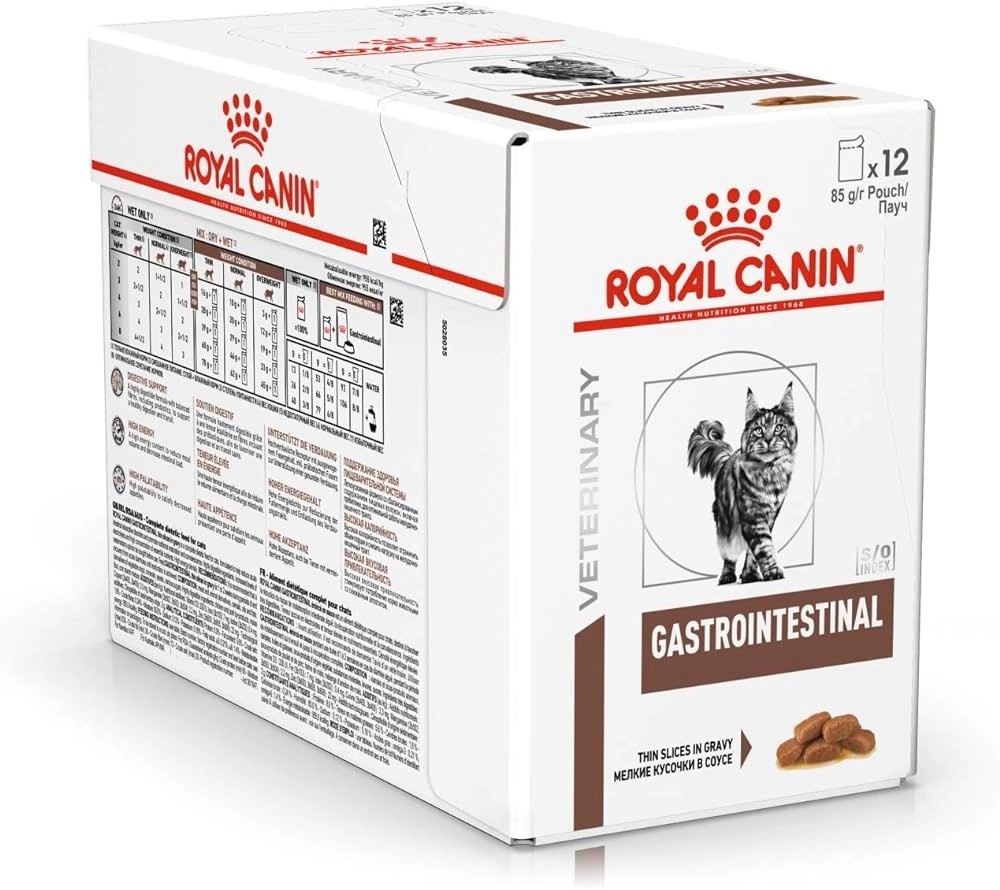 Royal Canin Gastrointestinal Yaş Kedi Maması 85gr 12li
