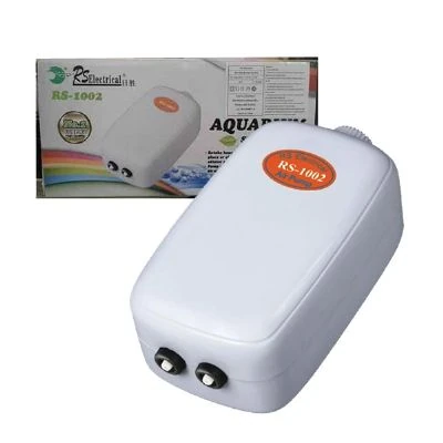 Risheng Süper Hava Motoru Çift Çıkışlı 3,5 Lt/min 5w