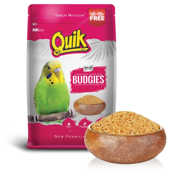Quik Muhabbet Kuşu Yemi 500gr
