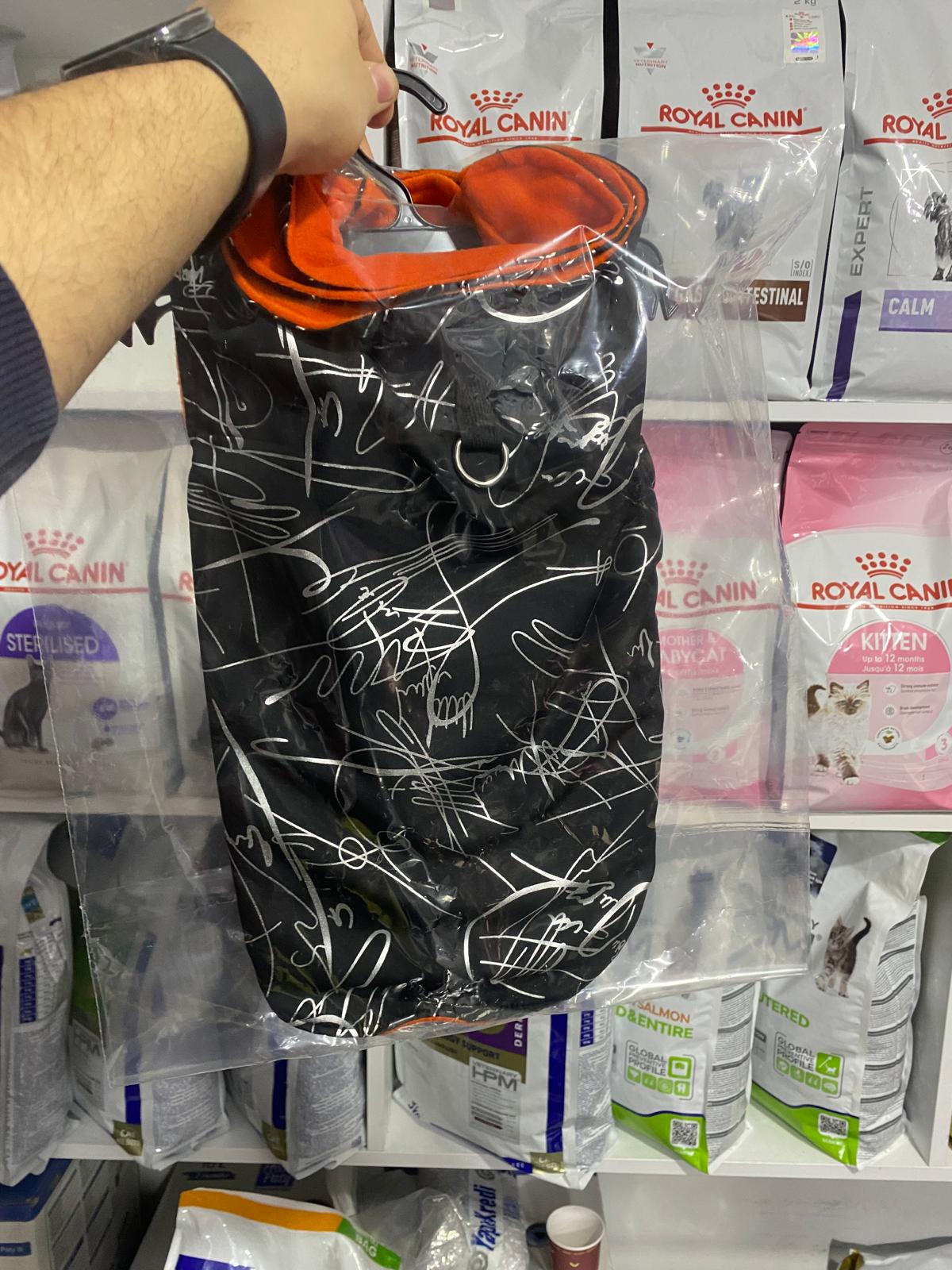 Su Geçirmez İthal Kumaş , Kedi ve Köpek Montu 3'lü Set - 4