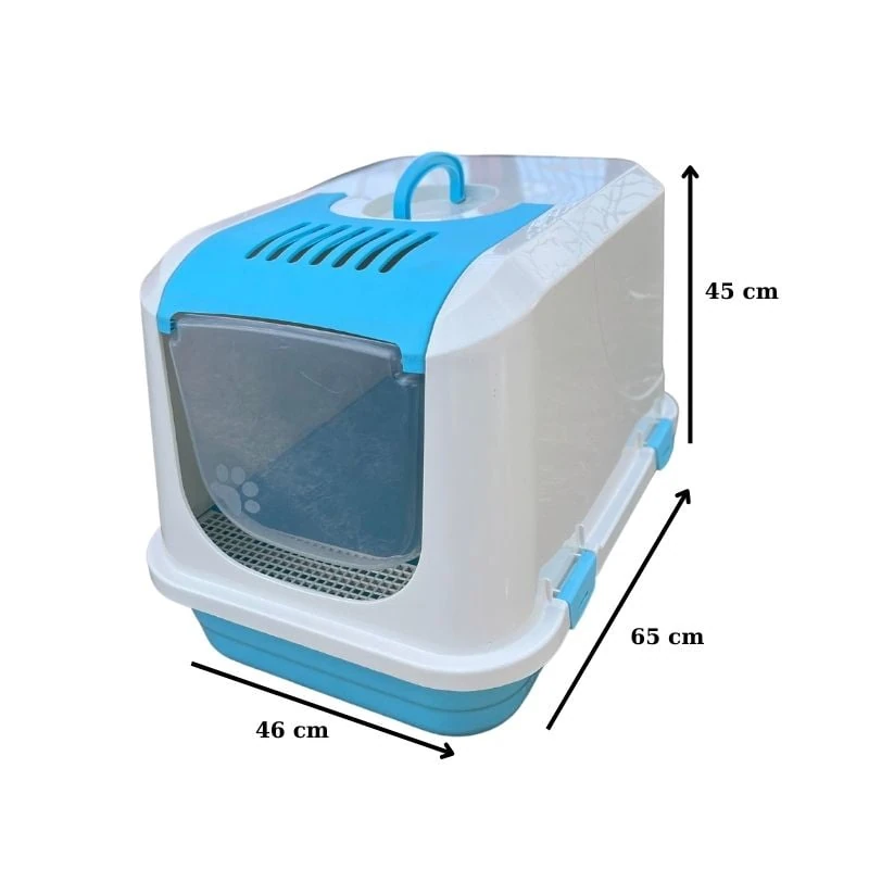 Çınar XXL Kapalı Kedi Tuvaleti 6'lı