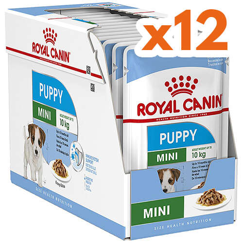 Royal Canin Pouch Mini Puppy Yavru Köpek Yaş Maması 85 Gr x 12 Adet
