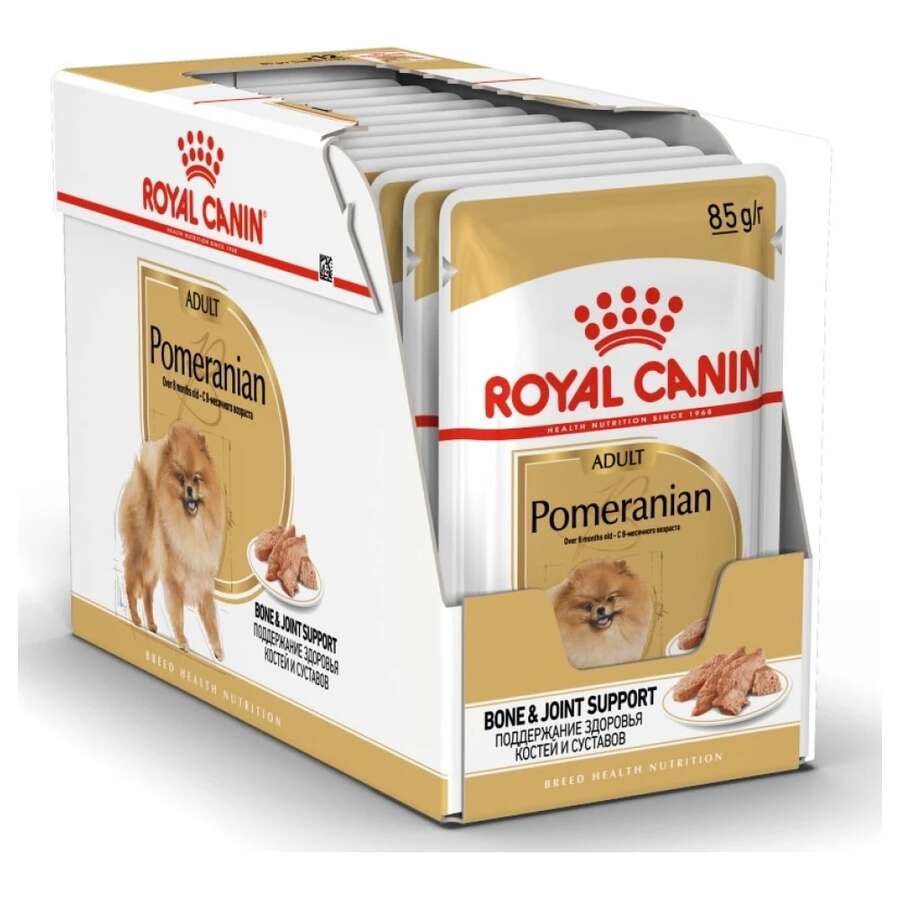 Royal Canin Pouch Pomeranian Irkı Özel Yaş Köpek Maması 85 Gr - BOX - x 12 Adet
