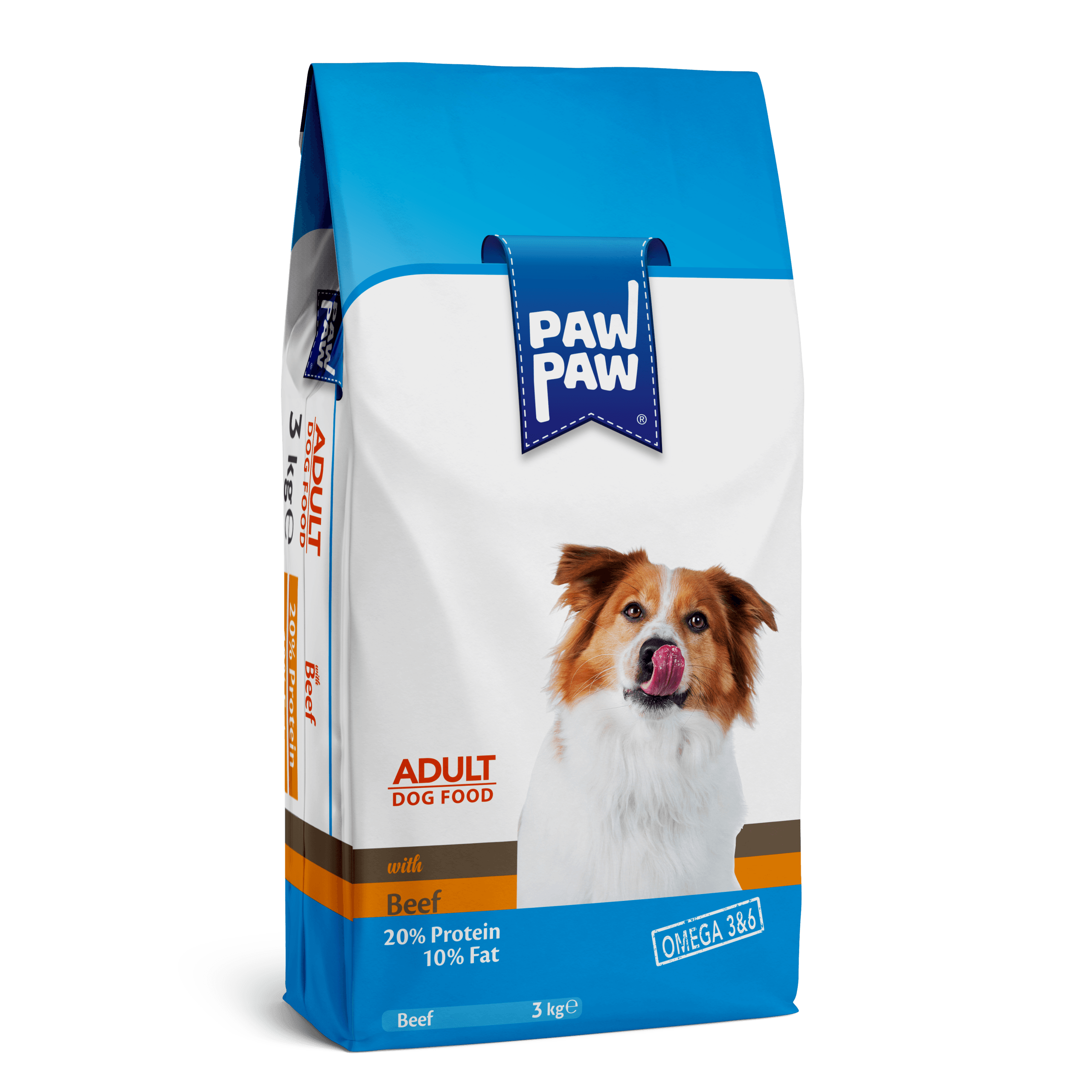 PawPaw Yetişkin Köpek Maması Biftekli 15 Kg