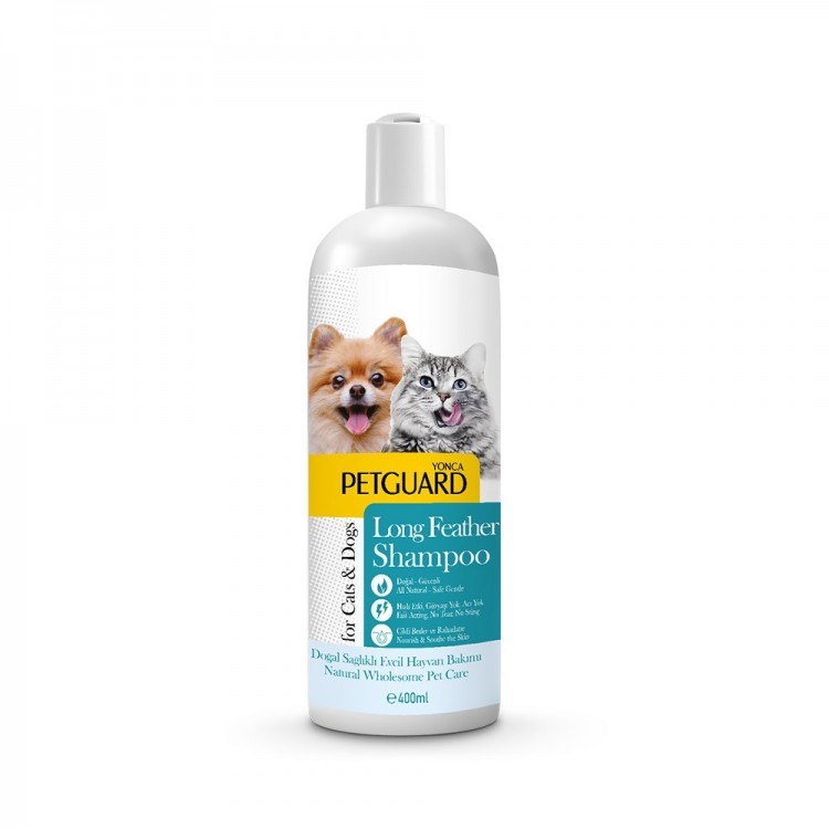 Petguard Long Feather Kedi Köpek Şampuanı