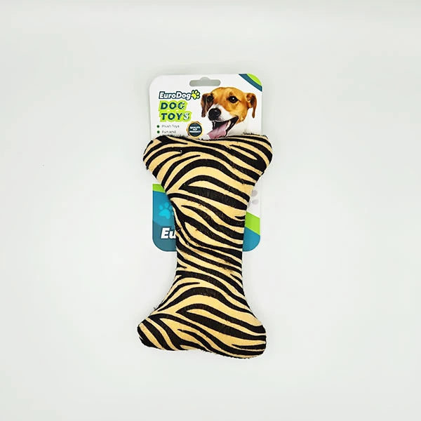 EuroDog Sesli Peluş Kemik Köpek Oyuncağı 17x8 Cm