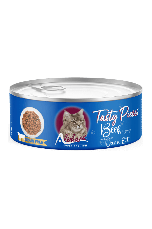 Alphapet Yetişkin Dana Etli Gourmet Konserve 100gr