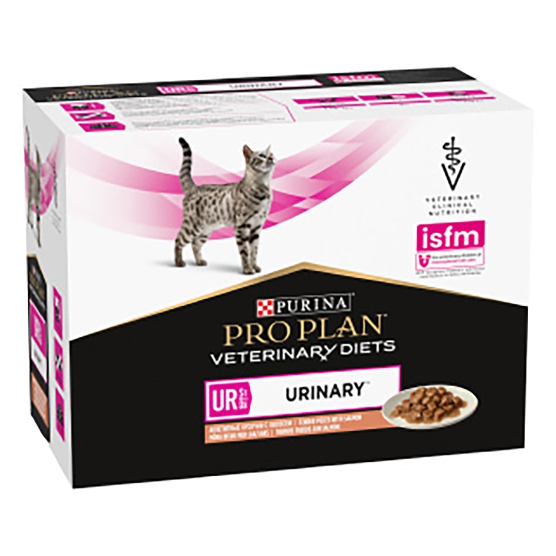 Pro Plan Veterinary Diets Urinary Somonlu 10x85 gr Kedi Yaş Maması