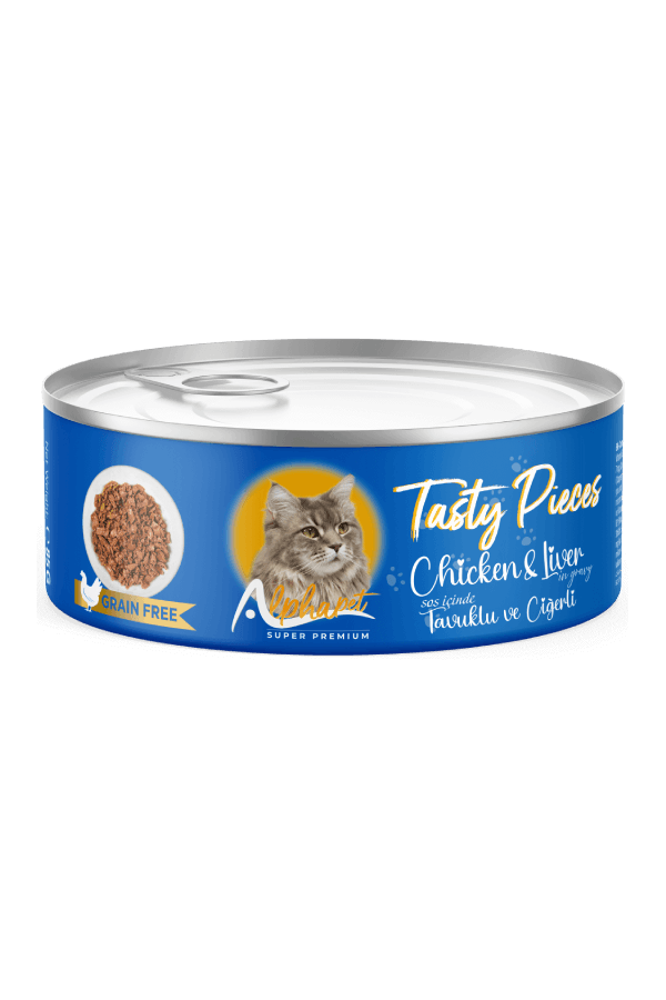 Alphapet Yetişkin Tavuk Etli Gourmet Konserve 100gr