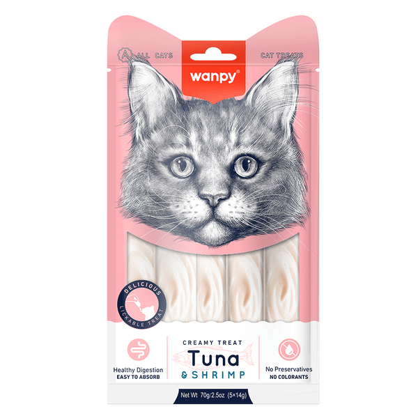 Wanpy Ton&Karides Krema Ödülü 5x14gr - 12 Paket