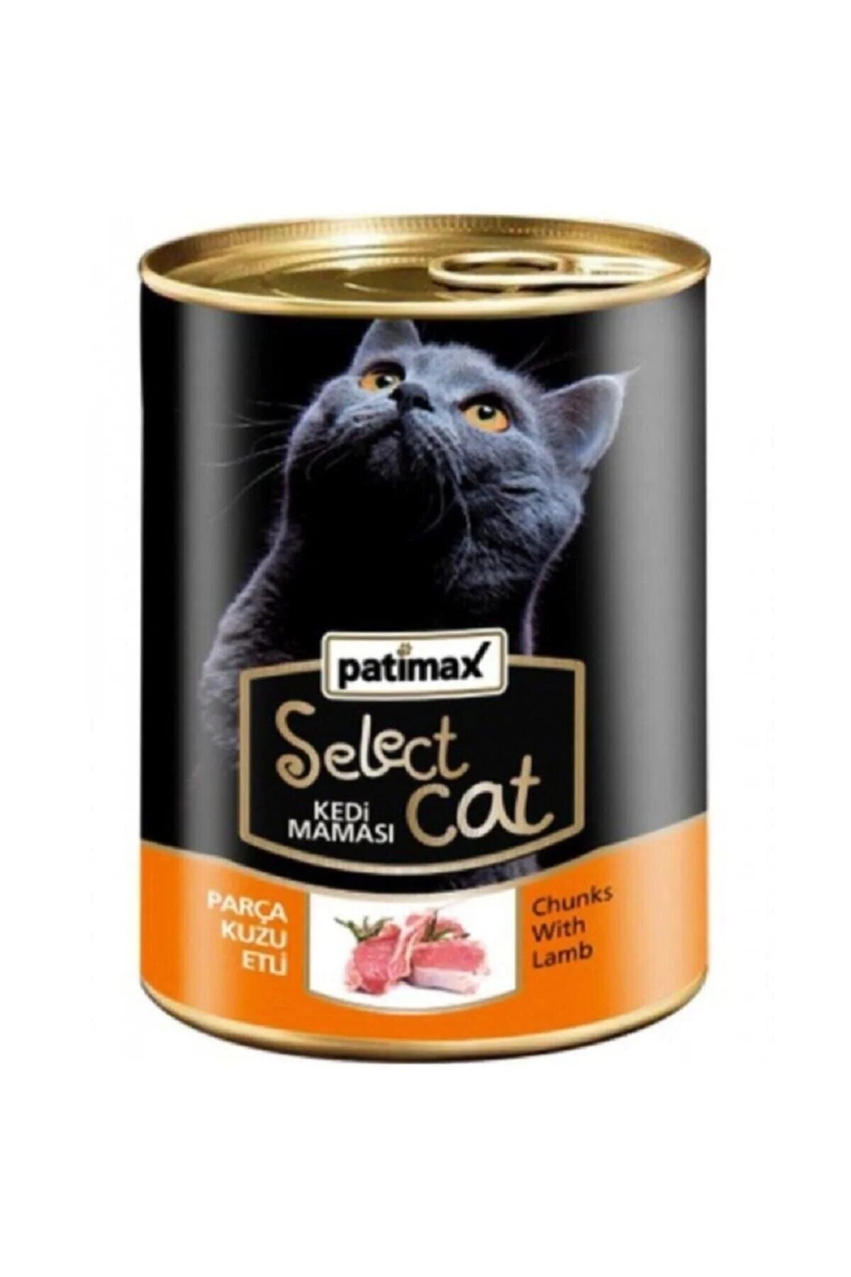 Patimax Kuzu Etli 400 Gr Konserve Yaş Mama