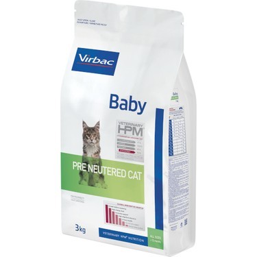 Virbac Baby Pre Neutered Kuru Kedi Maması 3 kg