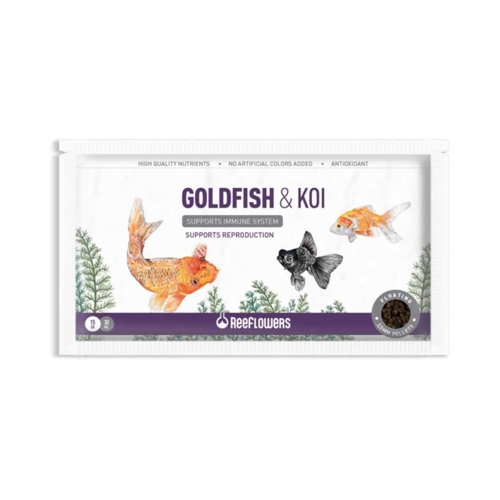 Reeflowers GoldFish Koi Balık Yemi 15 Gr Zarf