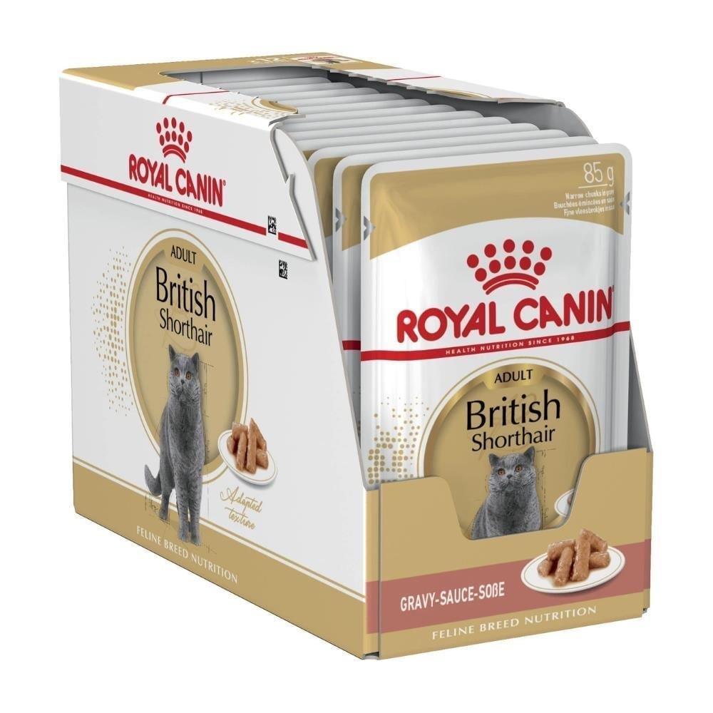Royal Canin Pouch British Yetişkin Kedi Konservesi 85gr 12'li
