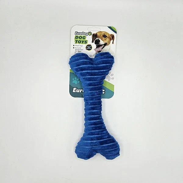 Euro Dog Sesli Peluş Kemik Köpek Oyuncağı 24x10 Cm