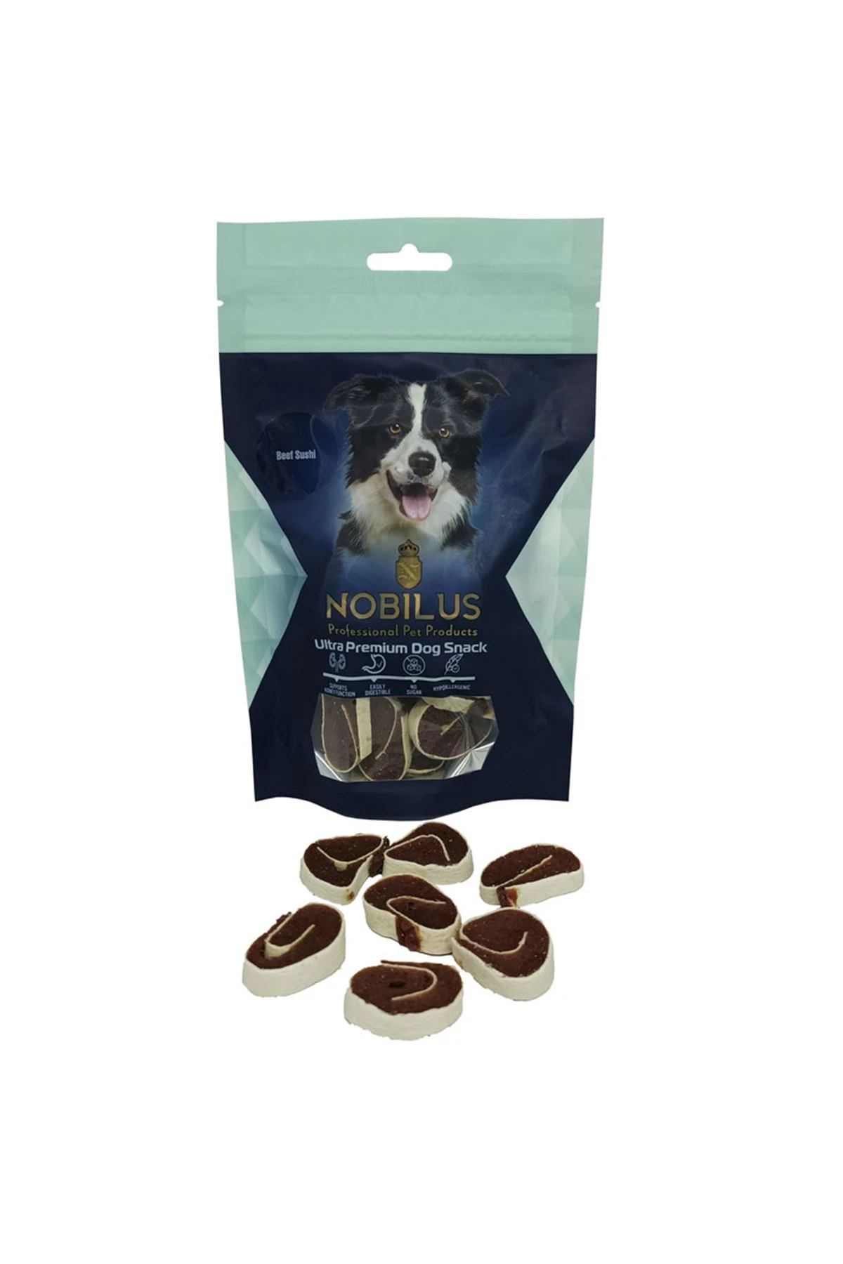 Nobilus Sığır Eti Suşi Köpek Ödül Maması 80g