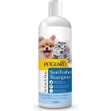 Petguard Kısa Tüylere Özel Sıvı Kedi-Köpek Şampuanı 400 ml