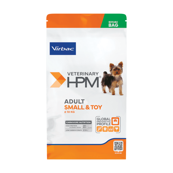 Virbac Adult Dog Food - Small & Toy 7 kg