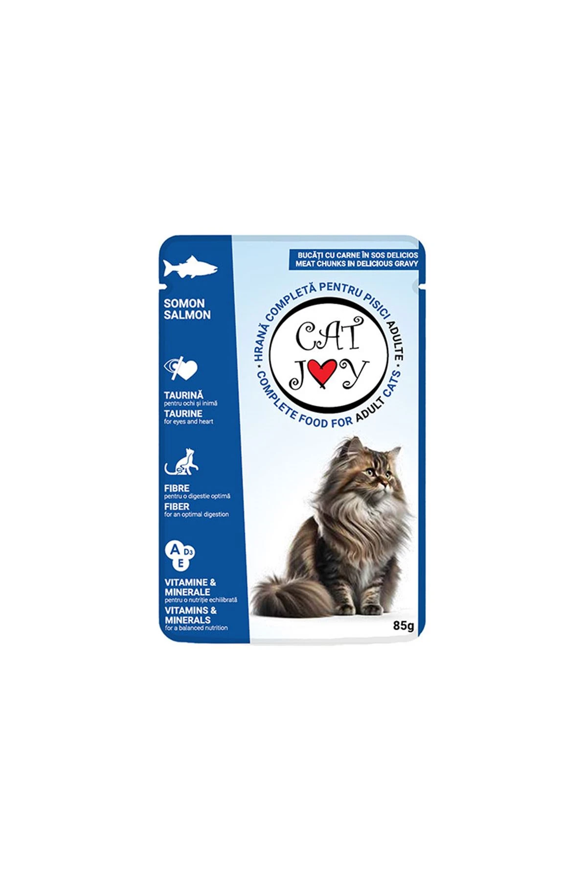 Cat Joy Somonlu Yetişkin Kedi Konservesi 85gr