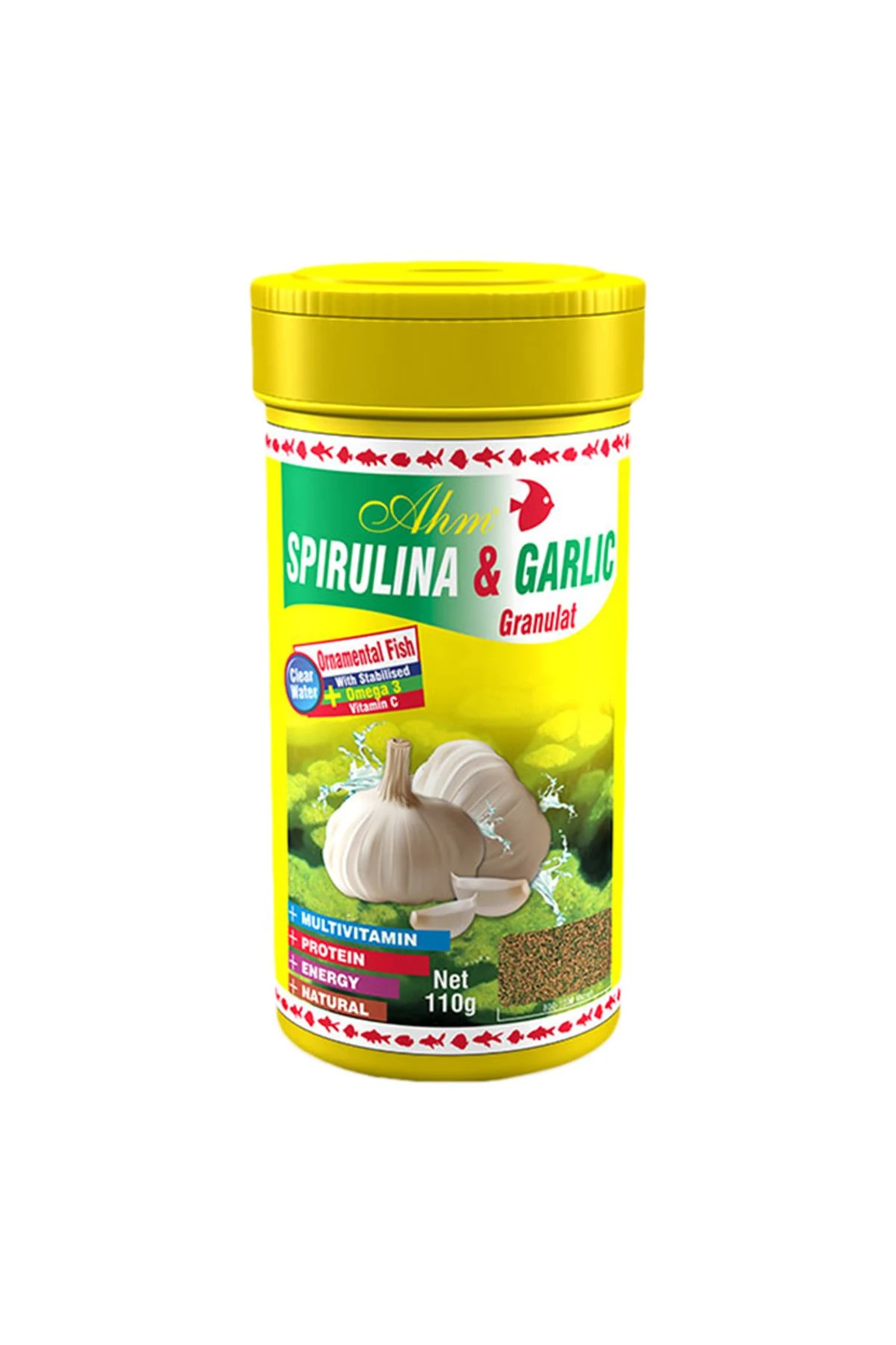 Ahm Spirulina Garlic Granulat 100 Ml