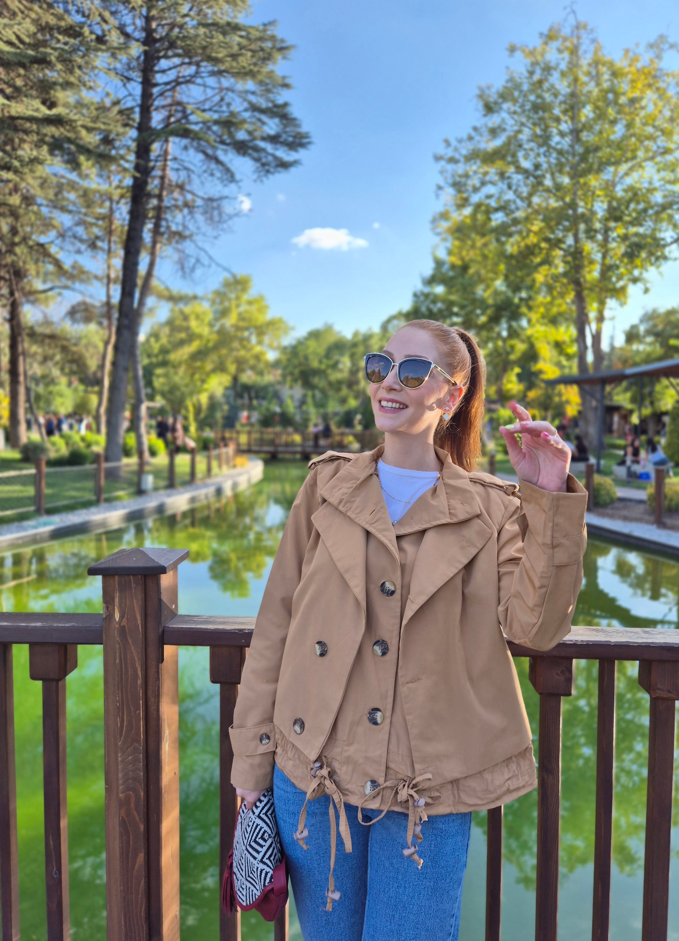 TASARIM CAMEL TRENÇKOT