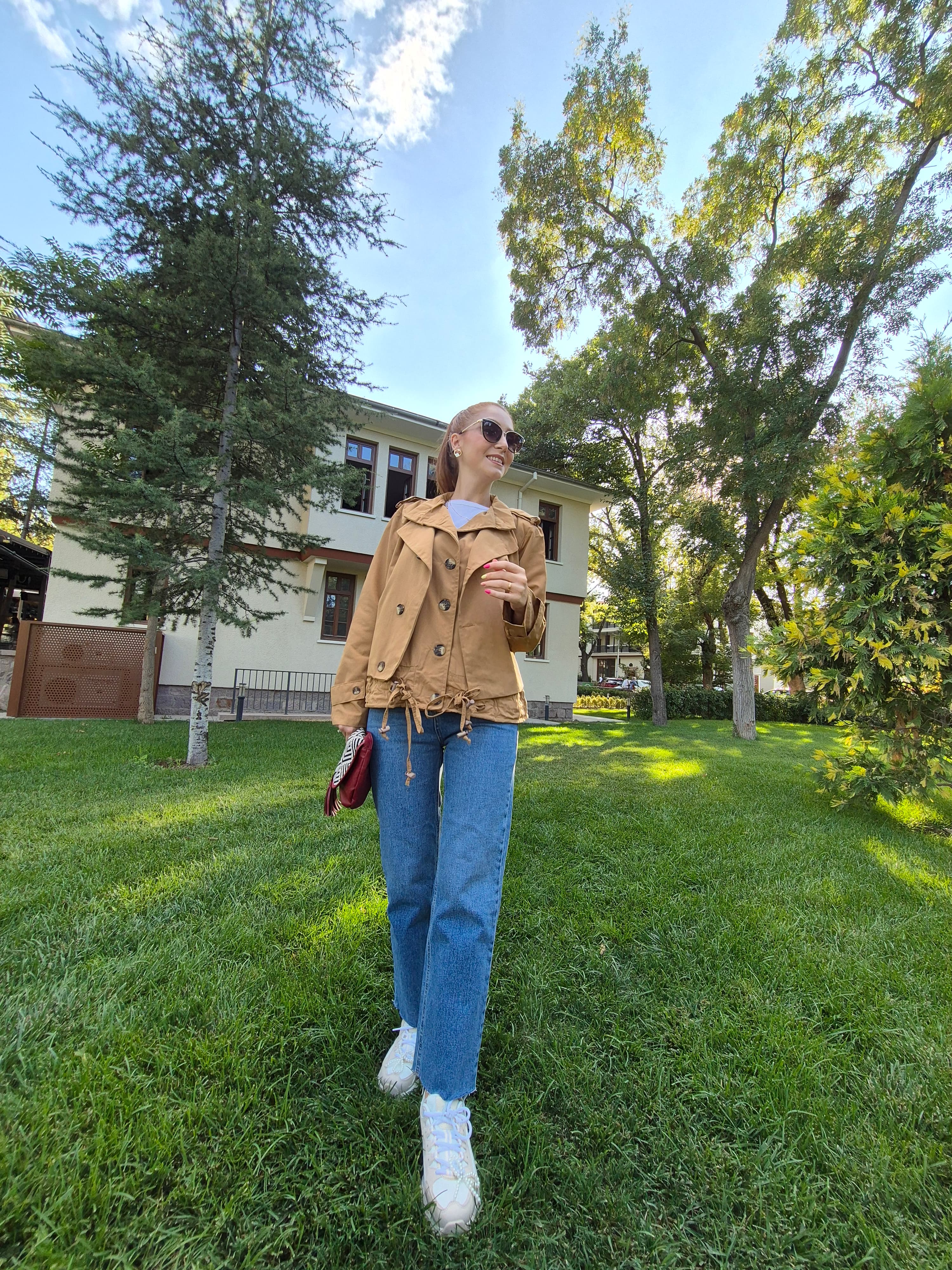 TASARIM CAMEL TRENÇKOT