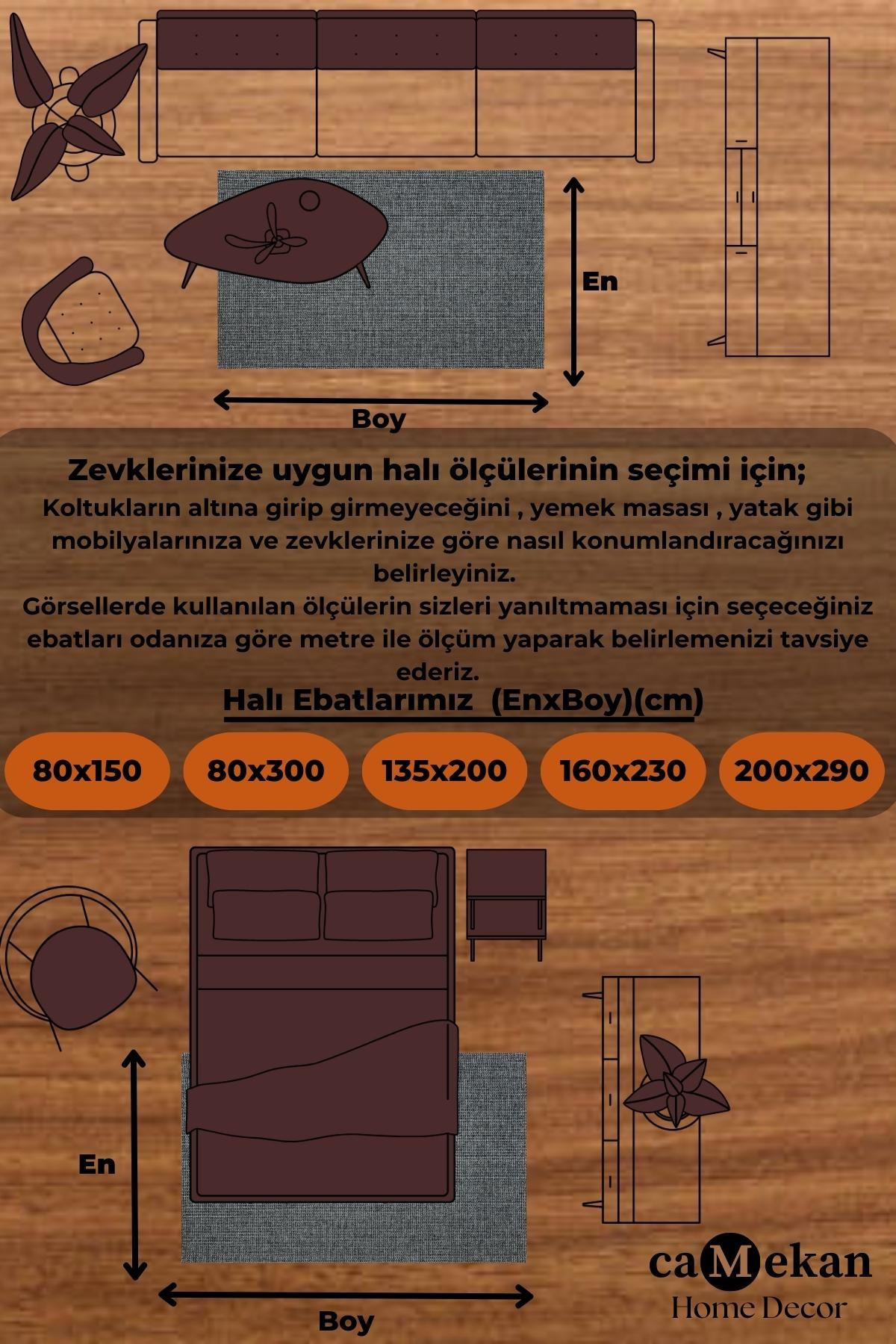 Dekoratif Kaymaz Taban Kilim Robot Süpürgeye Uygun Jüt Hasır görünümlü Modern Dokuma Kilim Eko Halı - Antrasit Silver