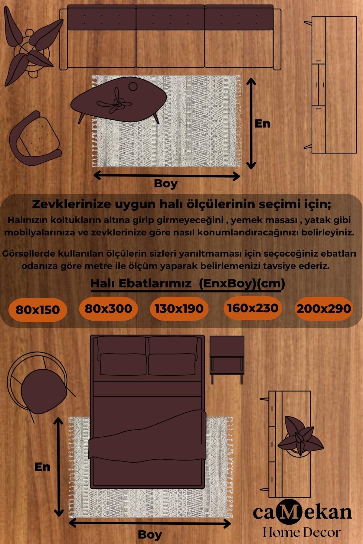 Modern Desenli İnce Dokuma Bej Halı Robot Süpürgeye Uygun Koridor Halısı Eko Halı Yolluk - Gri